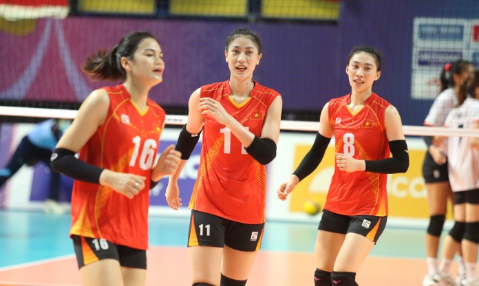 BXH bóng chuyền nữ Challenger Cup châu Á 2023: Việt Nam dẫn đầu