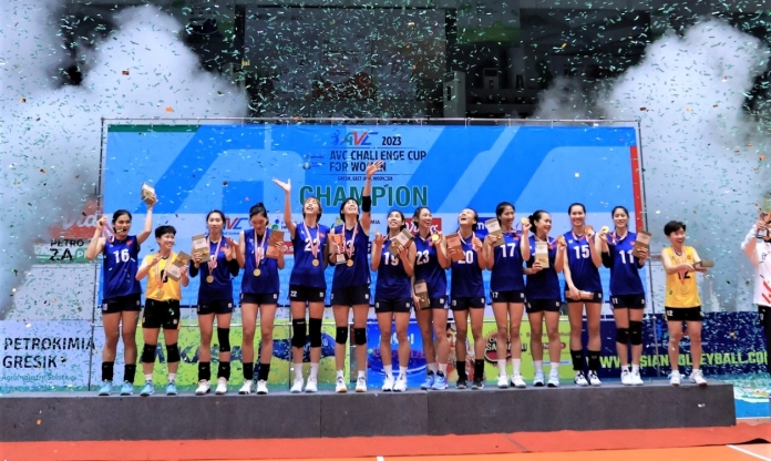 Trao thưởng cá nhân và đồng đội Challenger Cup châu Á 2023: Việt Nam vô địch