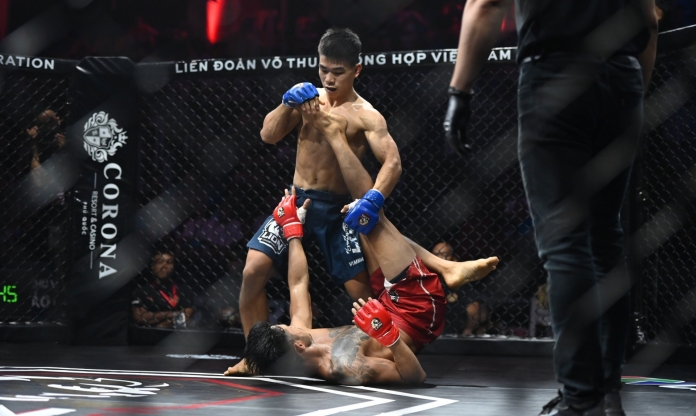 Đả bại Trần Minh Nhựt, Trần Ngọc Lượng giành chiến thắng thứ 3 liên tiếp tại MMA LION Championship