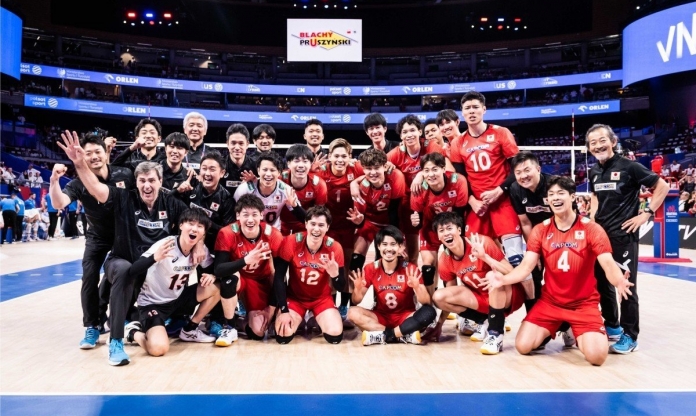 Châu Á có 'đại diện đầu tiên' vào bán kết Volleyball Nations League