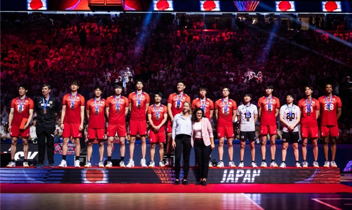 Đánh bại ĐKVĐ thế giới, Nhật Bản giành huy chương đồng VNL 2023