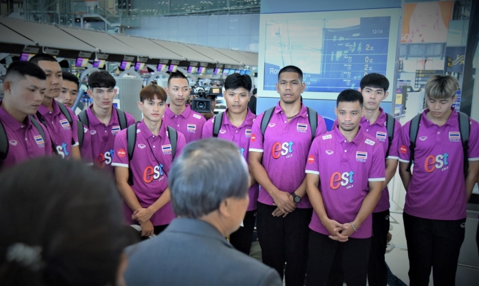 Thái Lan không mang đội hình mạnh nhất đến chặng 2 SEA V.League