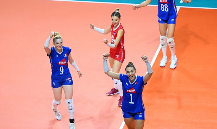 Kết quả bóng chuyền nữ vô địch châu Âu ngày 19/8: Pháp nối dài chiến thắng