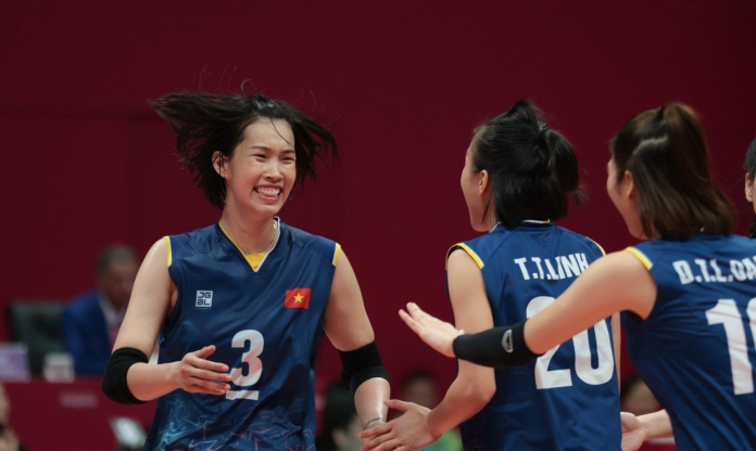 Tuyển nữ Việt Nam cách huy chương lịch sử ASIAD 2 trận thắng
