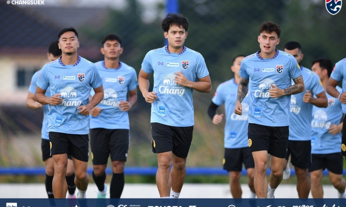 VIDEO: ĐT Thái Lan rèn quân trước ngày đá FIFA Days