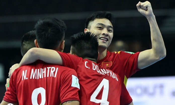 BXH Vòng loại futsal châu Á 2024: Việt Nam đứng thứ mấy?