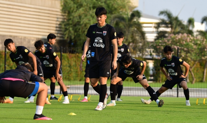 VIDEO: Thái Lan chuẩn bị cho VCK U23 châu Á