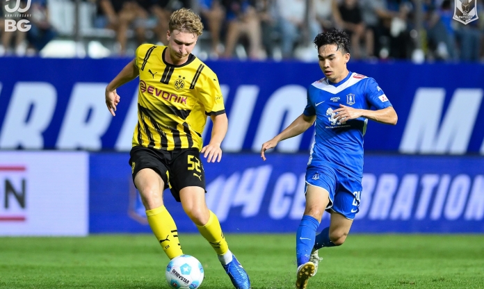 VIDEO: Đại diện Thái Lan thắng sốc Á quân C1 Dortmund 4-0