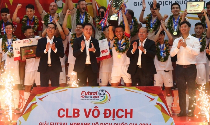 Lễ bế mạc và trao giải thưởng giải futsal VĐQG 2024