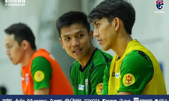 VIDEO: ĐT Thái Lan tập luyện chuẩn bị cho Continental Futsal Championship