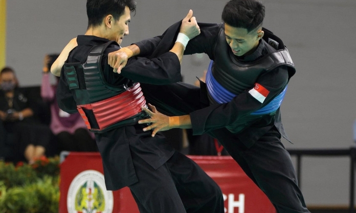 Bị đối thủ chơi xấu, võ sĩ Việt Nam vẫn giành huy chương SEA Games