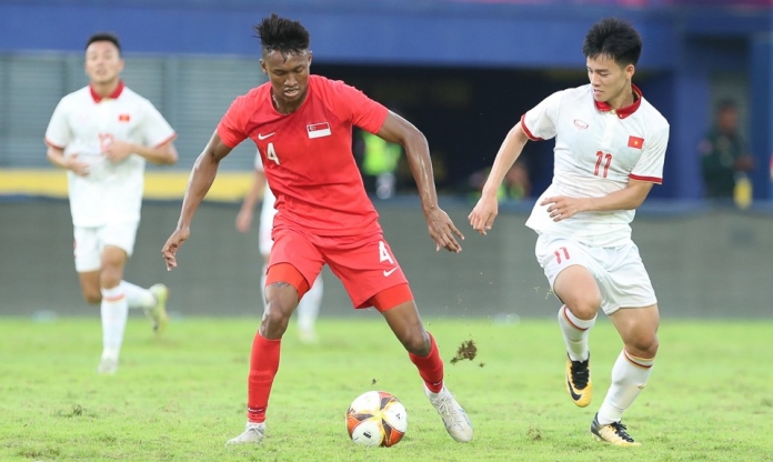 HLV Singapore tự tin 'gây sốc' cho U23 Việt Nam