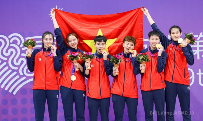 Bảng tổng sắp huy chương Asiad 2023 hôm nay 05/10