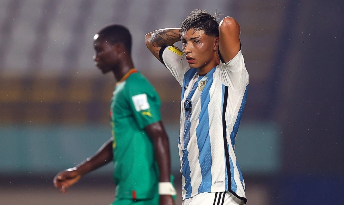 Argentina thua sốc trận ra quân U17 World Cup
