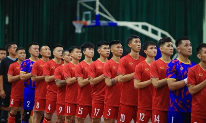 ĐT futsal Việt Nam đá giao hữu với đội hạng 8 thế giới