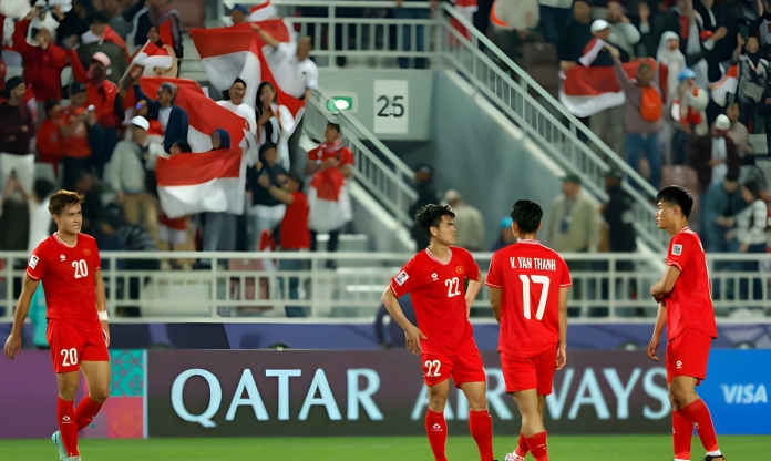 ĐT Việt Nam tụt hạng FIFA thê thảm sau trận thua Indonesia