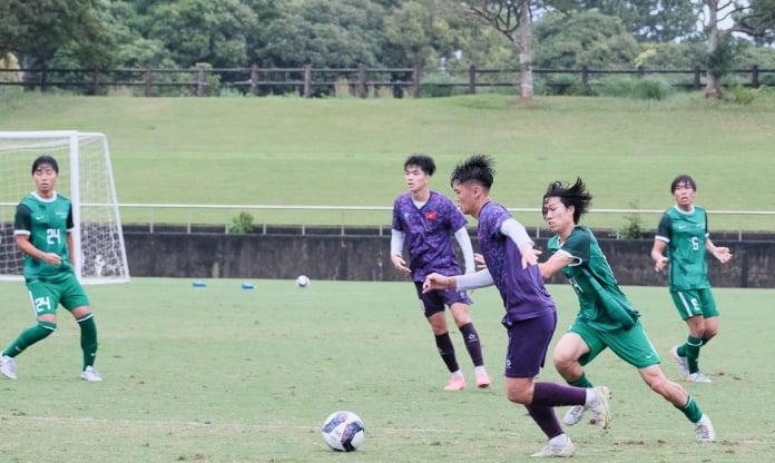 U17 Việt Nam thắng 7-0 đội Nhật Bản