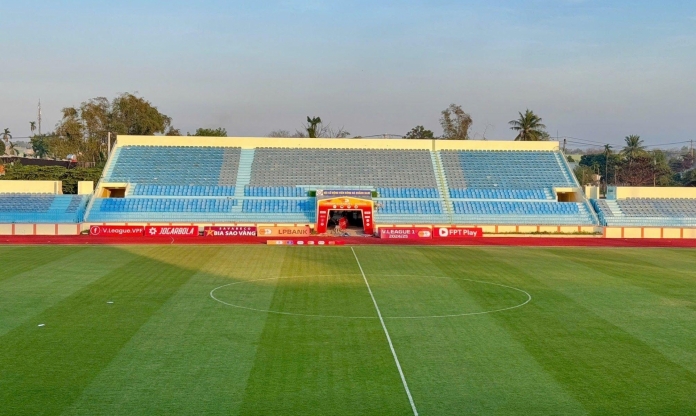 Đội Việt Nam trở lại SVĐ đã tu sửa xong