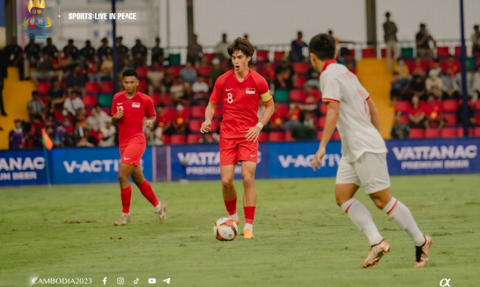 Nhận định, dự đoán tỉ số U22 Singapore vs U22 Lào