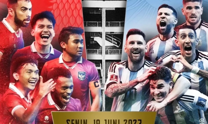 CĐV Indonesia 'thở phào' trước giá vé xem Messi giao hữu
