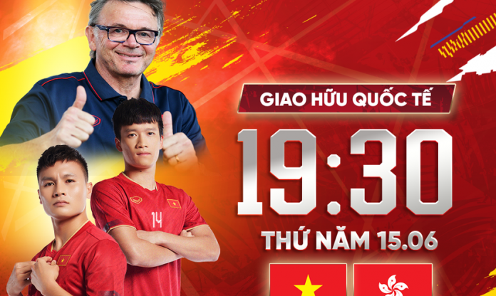 NHM được xem ĐT Việt Nam đấu Hồng Kông trên sóng VTV