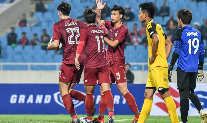Nhận định U23 Thái Lan vs U23 Brunei: Cơn mưa bàn thắng