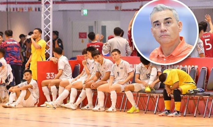 HLV futsal nam Thái Lan nói gì sau thất bại thảm hại ?