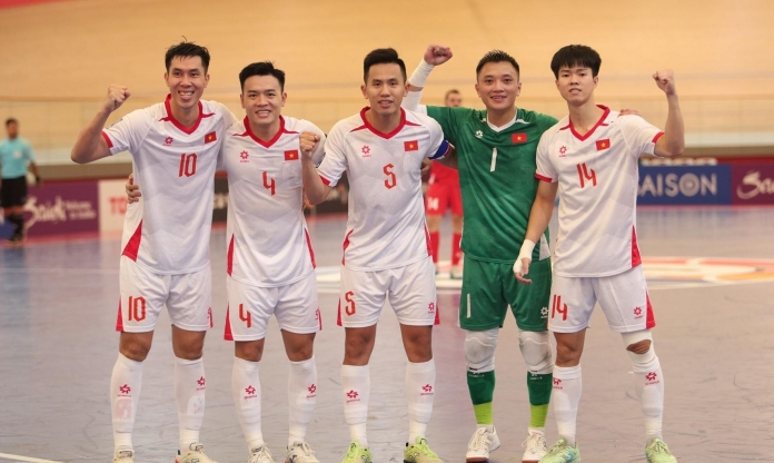 Đội tuyển futsal Việt Nam chính thức giành vé vào tứ kết châu Á