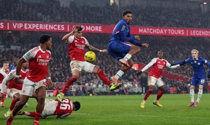 Sao Chelsea bị lên án vì hành động 'giả dối' sau trận thua Arsenal