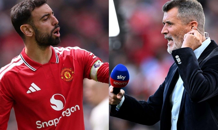Roy Keane đăng đàn cà khịa Bruno Fernandes trên trang cá nhân