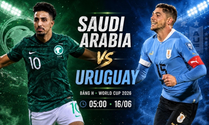 Xem trực tiếp Saudi Arabia vs Uruguay - World Cup 2026 ở đâu?