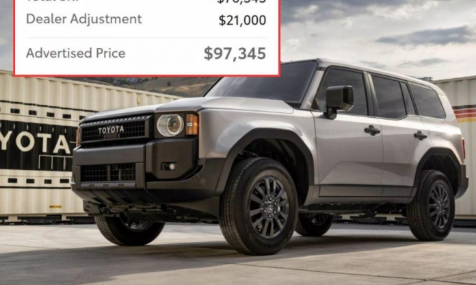 Toyota Land Cruiser thế hệ mới gây sốc khi bị bán ‘bia kèm lạc’ hàng chục ngàn USD
