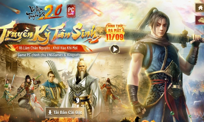 Võ Lâm Truyền Kỳ 2.0 PC chính thức ra mắt: Sống lại thanh xuân, giữ trọn tinh thần Võ Lâm