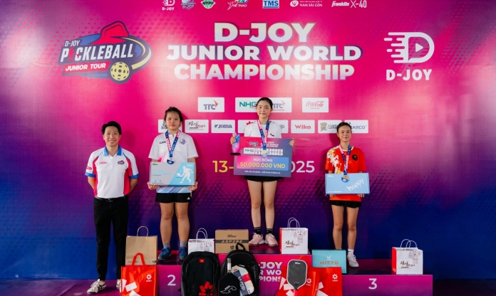Giải Pickleball Junior đầu tiên trên thế giới trao học bổng giá trị cao