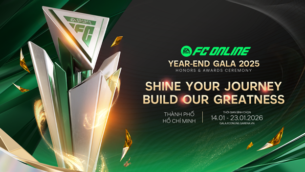 FC ONLINE YEAR-END GALA 2025: VINH DANH MỘT HÀNH TRÌNH ĐÁNG NHỚ
