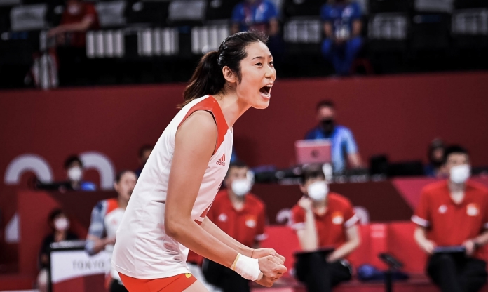 Ngôi sao Zhu Ting chính thức tái xuất đội tuyển bóng chuyền nữ Trung Quốc
