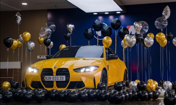 Siêu phẩm BMW M4 Competition LCI đầu tiên tại Việt Nam về tay một đại gia Đà Nẵng, gây chú ý với biển số tứ quý