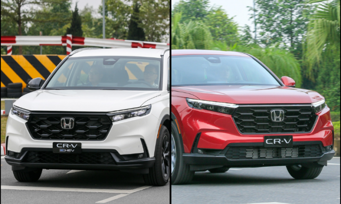 Cùng là Honda CR-V bản L, cấu hình hybrid và thuần xăng khác nhau ra sao?