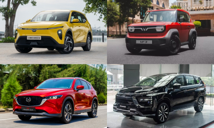 TOP 10 ô tô hút khách nhất Việt Nam tháng 1/2026: Xe điện VinFast chiếm trọn 4 vị trí đầu