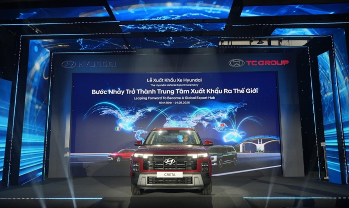 Hyundai Thành Công đưa xe lắp ráp tại Việt Nam ra quốc tế, đặt mục tiêu xuất khẩu hơn 60.000 xe/năm