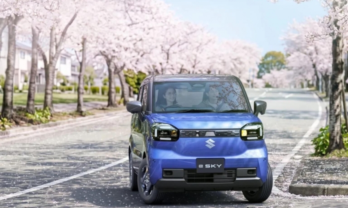 Xe điện mini Suzuki e Sky lộ diện: Tầm vận hành lên tới 310 km, sạc nhanh 80% trong 25 phút