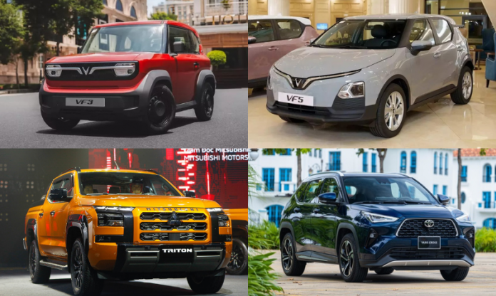 TOP 10 ô tô bán chạy tháng 8/2026: Xe điện chiếm nửa bảng xếp hạng, Triton bứt phá ngoạn mục