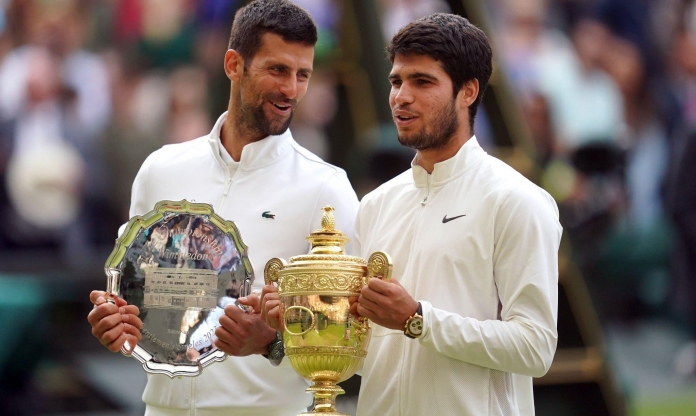 Alcaraz hạ bệ Djokovic, lên ngôi vô địch Wimbledon 2023