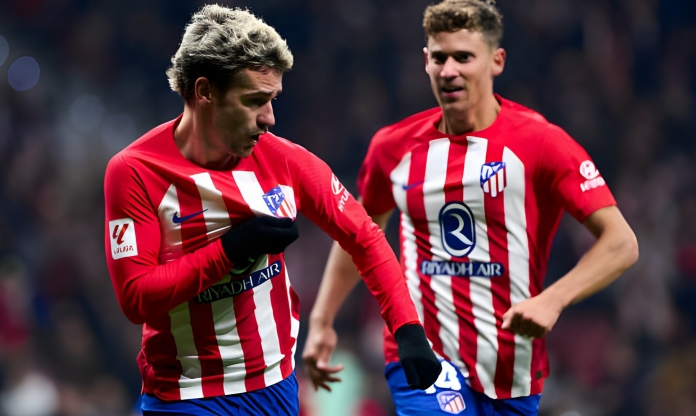 Phá lưới Real, Griezmann làm nên lịch sử tại Atletico Madrid