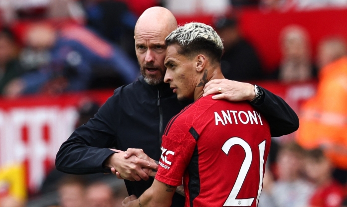 Ten Hag thừa nhận Antony đang 'xịt' tại Man Utd