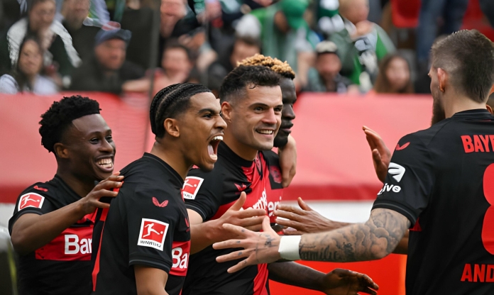 Leverkusen chính thức lên ngôi vô địch Bundesliga