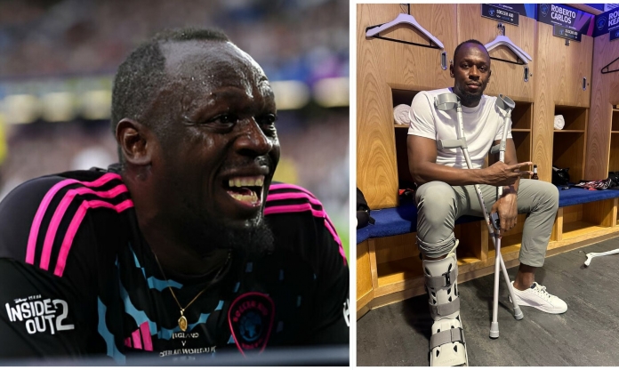 Usian Bolt cập nhật chấn thương trong trận Soccer Aid