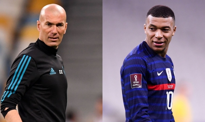 Zidane bất ngờ thừa nhận một điều với Mbappe