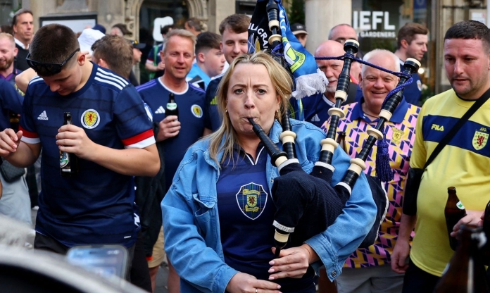 NHM Scotland mở hội trước trận ra quân tại Euro 2024