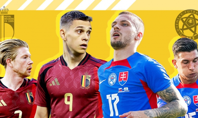 Đội hình Bỉ vs Slovakia: Lukaku lên nòng